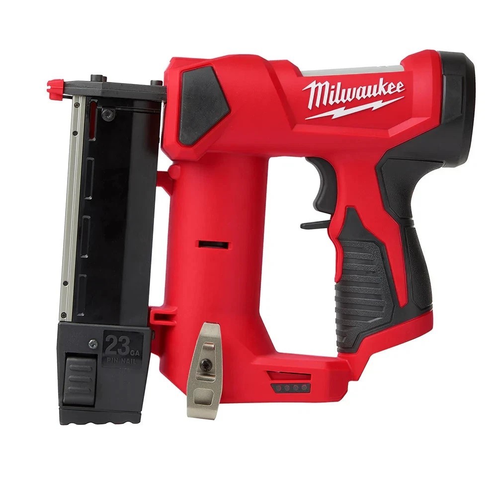 Milwaukee 2540-20 M12 12V 23 Gauge Compact Cordless Pin Nailer – Bare Tool