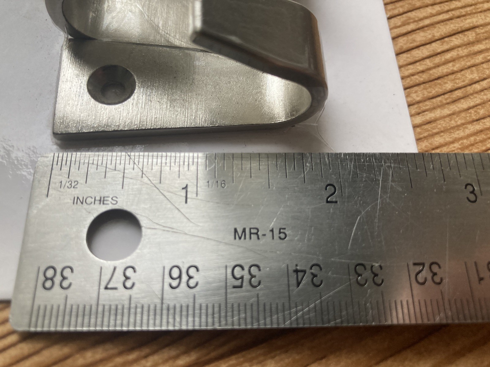 Lot Of 2 Packs IKEA Blecka Hooks Nickel Plated 2 Inch Total Of 8 Hooks Brutalist