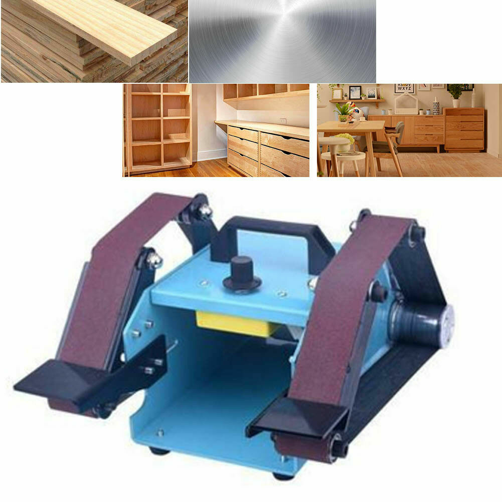 Mini Grinder Electric Belt Sander Polishing Grinding Sharpener DIY Machine