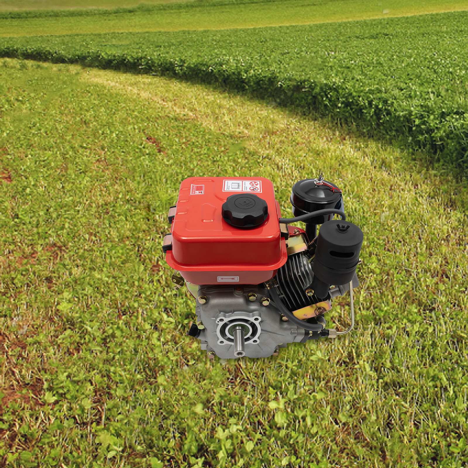4-Stroke 6 HP Engine Single Cylinder Air Cooled For Small Agricultural Machinery