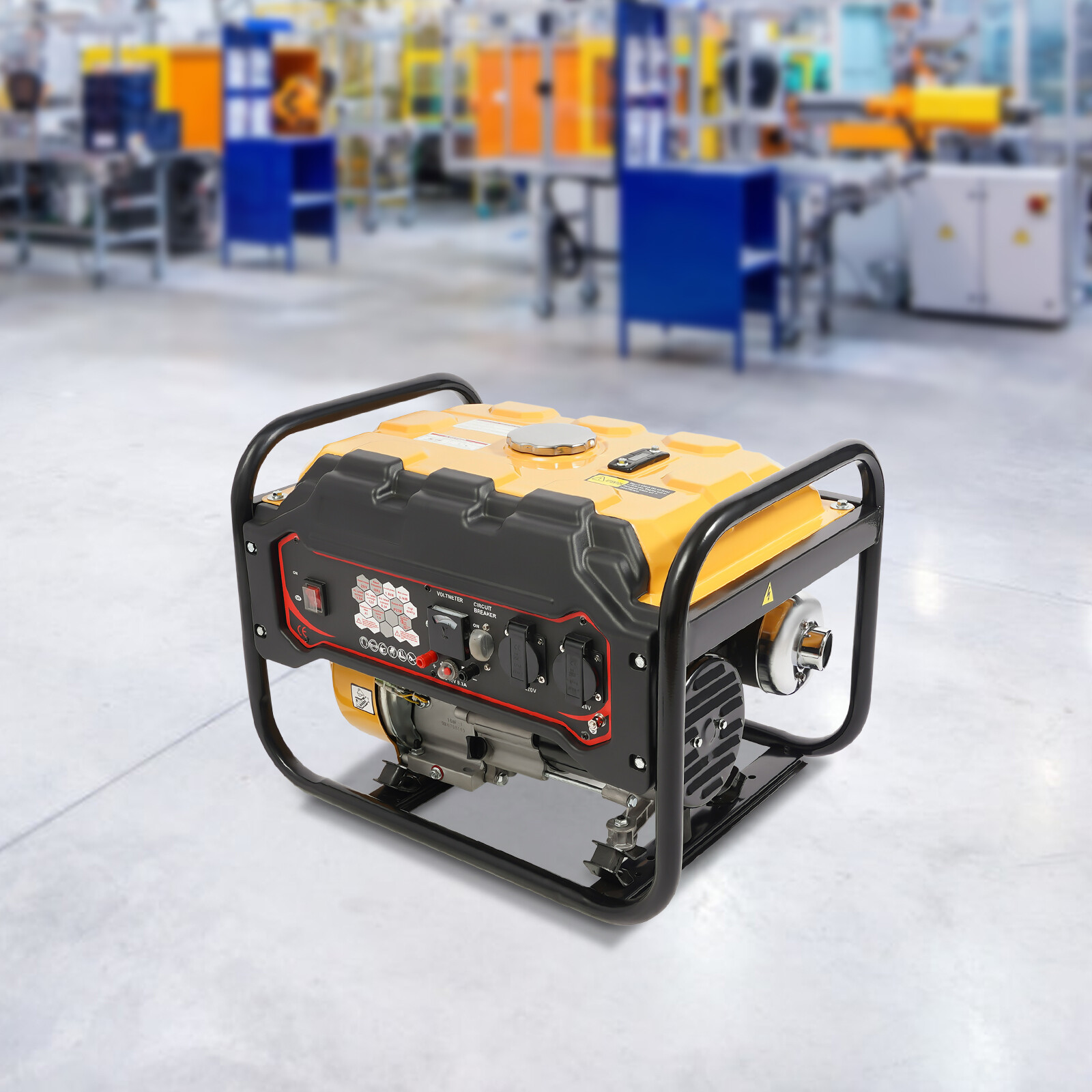 220V 4-Stroke Gasoline Generator Single Cylinder Portable Power Generator 6.5HP