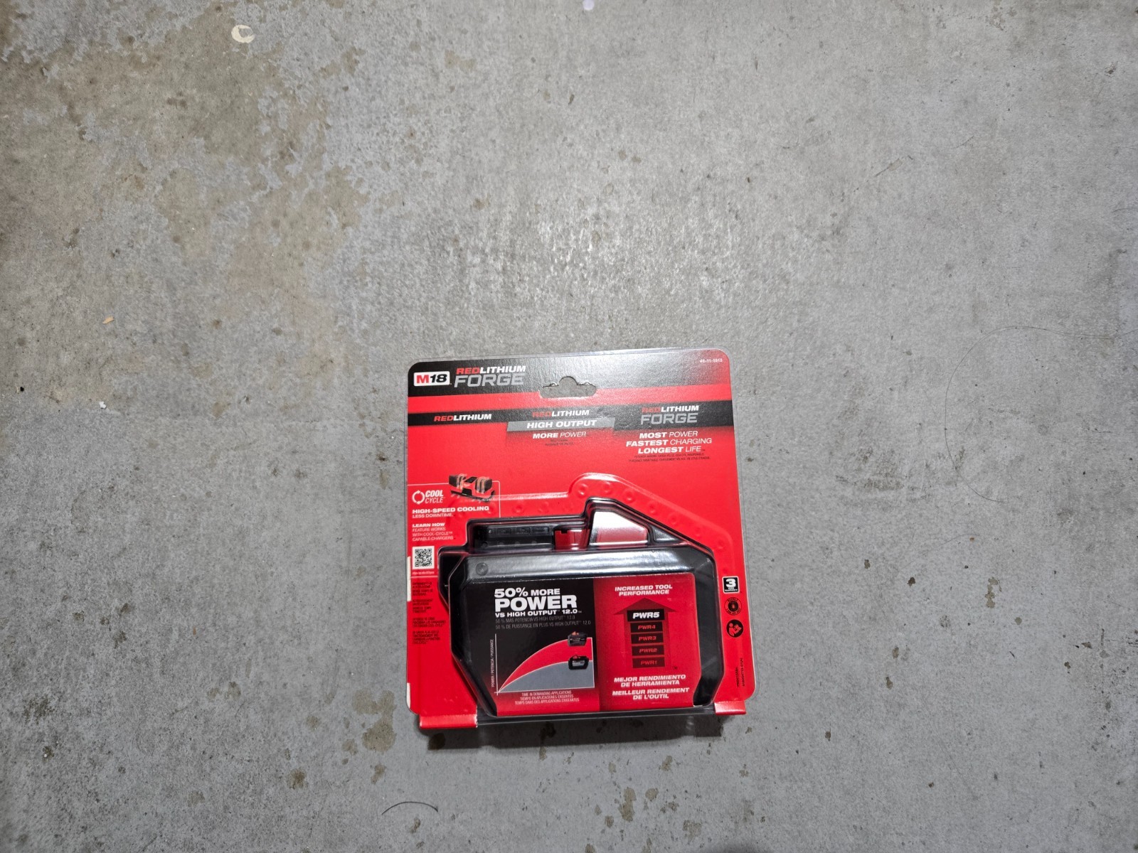 Milwaukee M18 Redlithium Forge HD 12.0 Amp Battery 48-11-1813