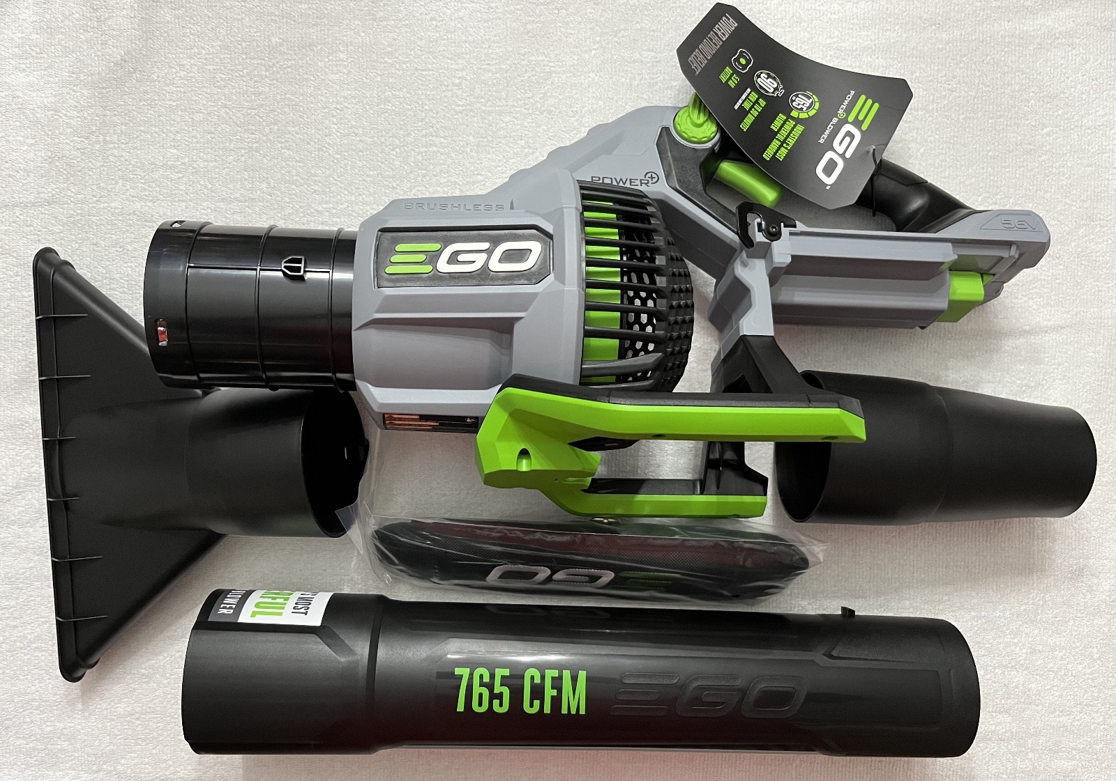 New EGO LB7650 Power+ 56V Variable Speed 765CFM Cordless Blower Bare Tool 200MPH
