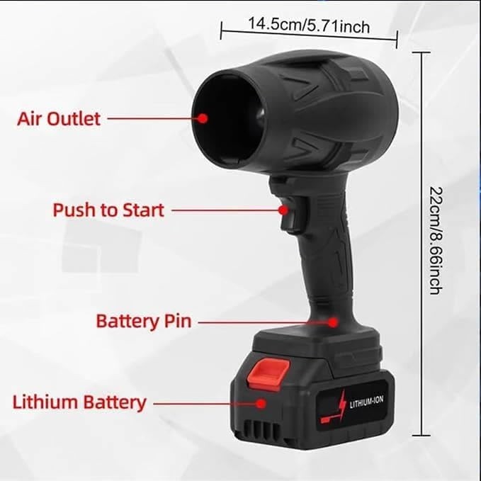 Electric Leaf Blower Cordless for Dewalt 20V Max Battery, Handheld Leaf Blowers
