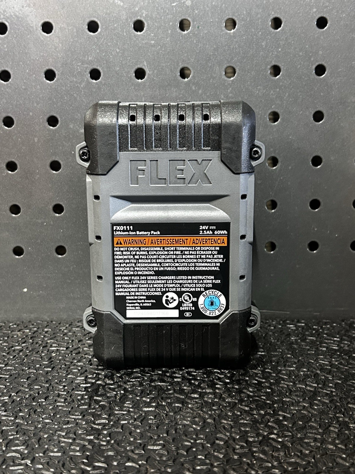 FLEX FX0111-1 24V 2.5AH LITHIUM-ION BATTERY