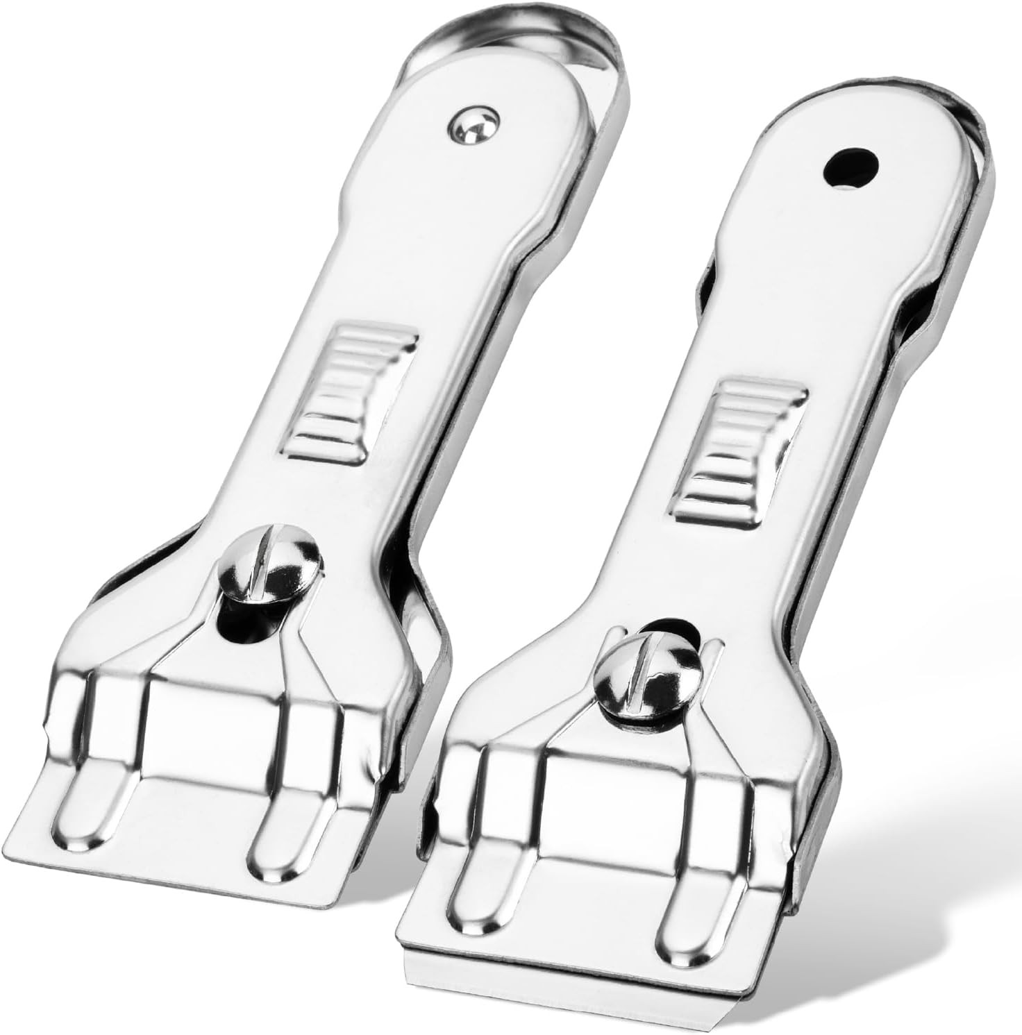 Bates- Metal Razor Blade Scraper Tool, 2 Pack, Carbon Steel Blades, Stainless St
