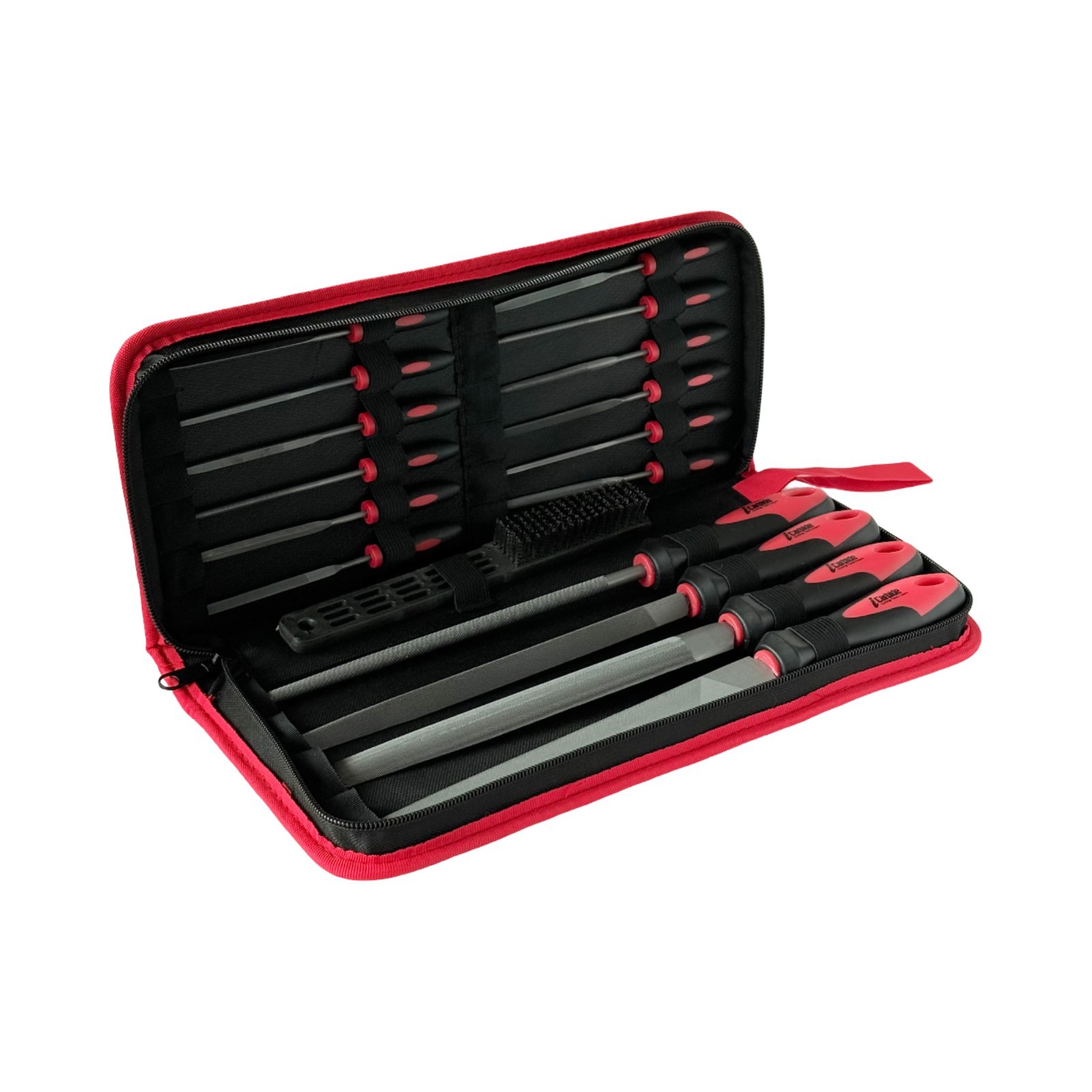 New 17PC Alloy Steel File Sets with Carry Case For Metal Wood Brass Aluminum US