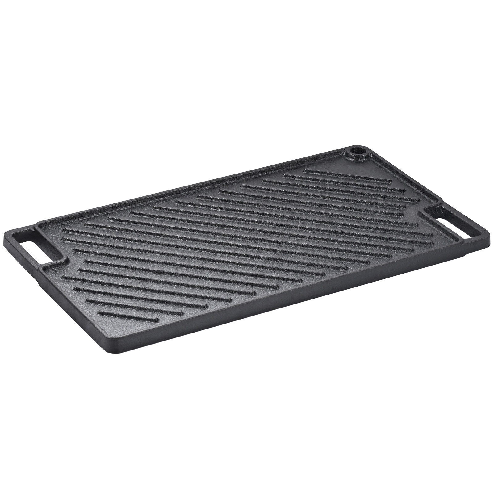 VEVOR 9.7″x16.7″ Reversible Grill Griddle BBQ Flat Stove Top Griddle Cast Iron