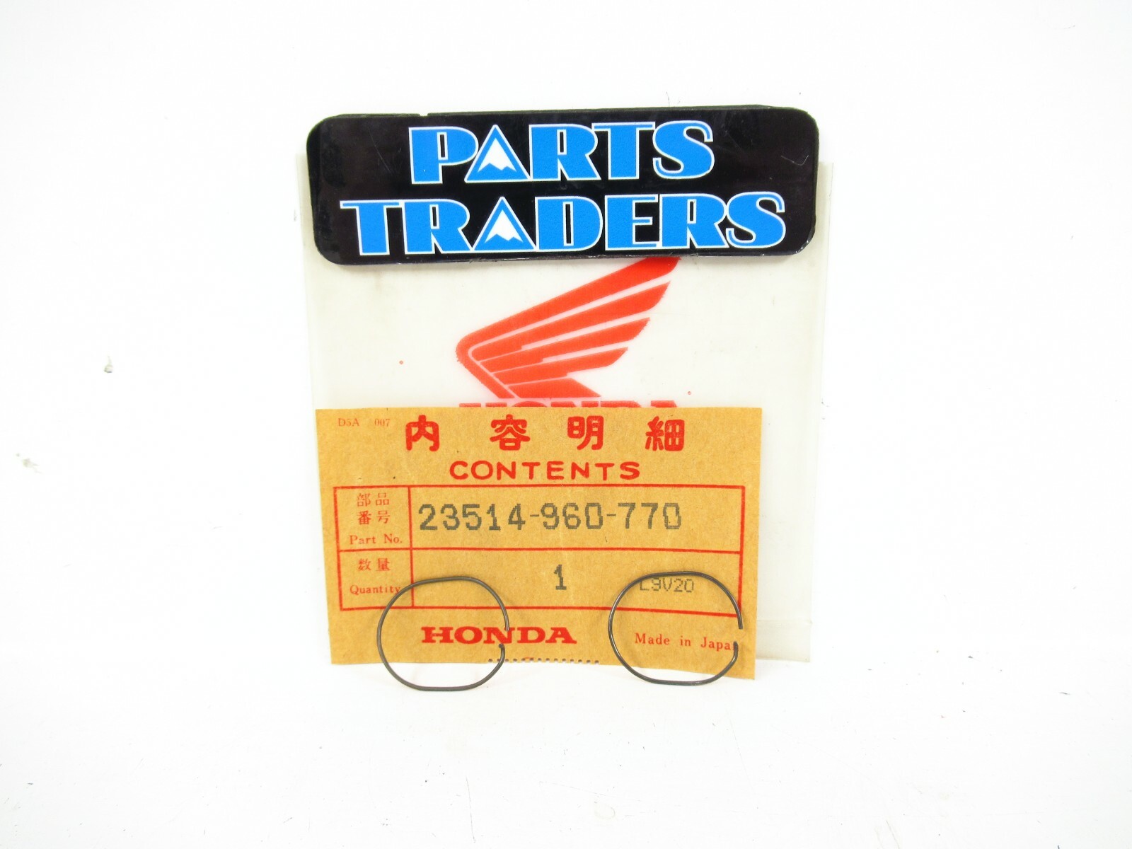 NOS Genuine Honda Ratchet Return Spring Set Of 2 HR21 HR21K1 HR21K2 HR21-5 HRS21