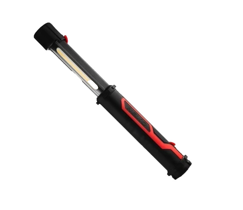 NEW NEIKO LDR185 10W 2-in-1 COB And UV Rechargeable Work Light – Black & Red
