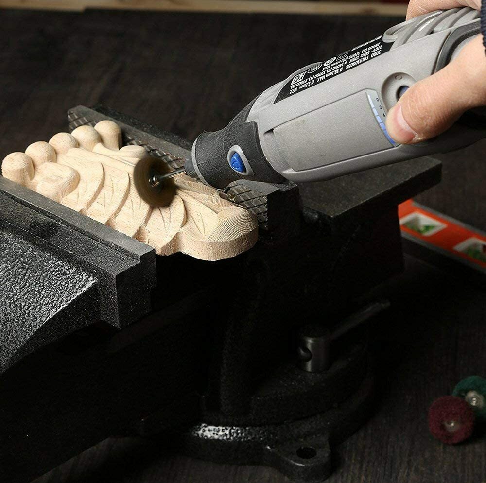 80PCS Abrasive Metal Polishing Buffing Wheel Burr Kit Set for Dremel Rotary Tool