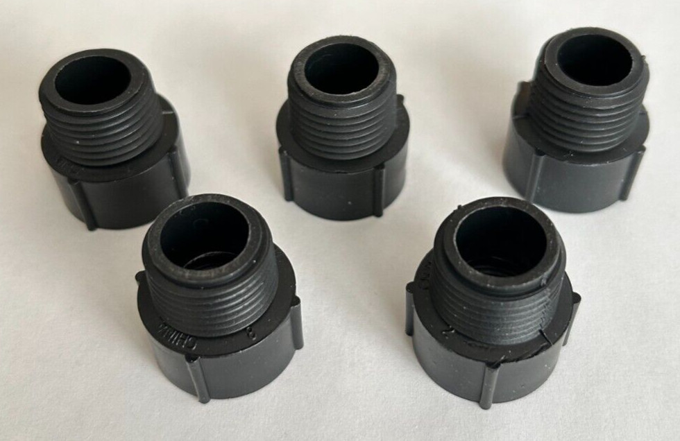 Orbit 1/2″ X 1.0″ Sprinkler Riser Extension – Count=5