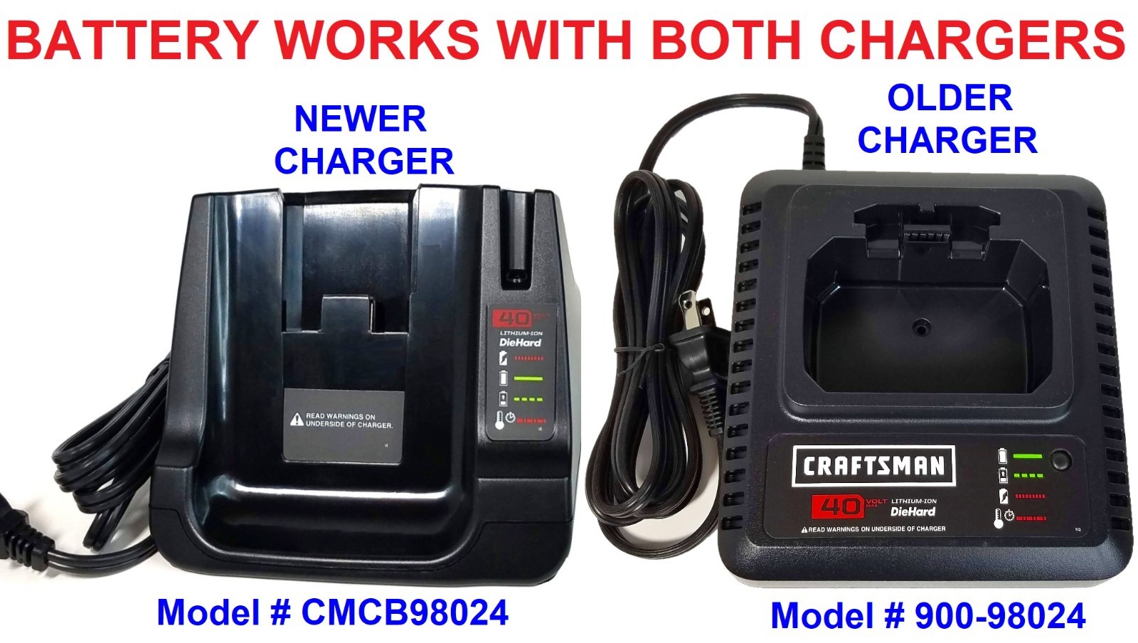 CRAFTSMAN 40V Volt MAX Lithium-Ion Compatible 3.0 Ah Battery Pack CMCB98027 New