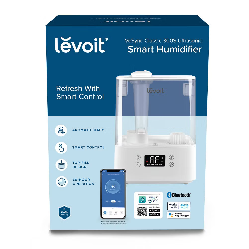 Levoit Classic 300 Ultrasonic Smart Humidifier White