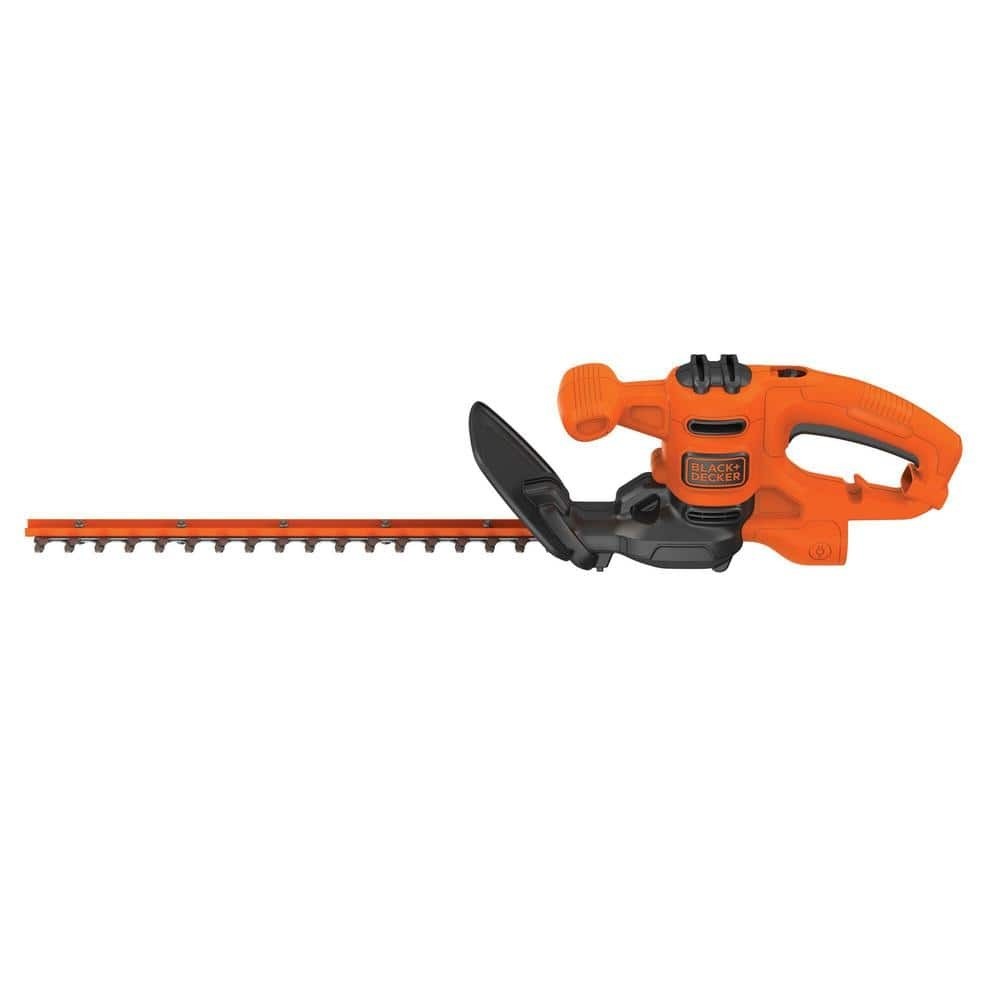 BLACK+DECKER 17 in. 3.2 Amp Corded Dual Action Electric Hedge Trimmer