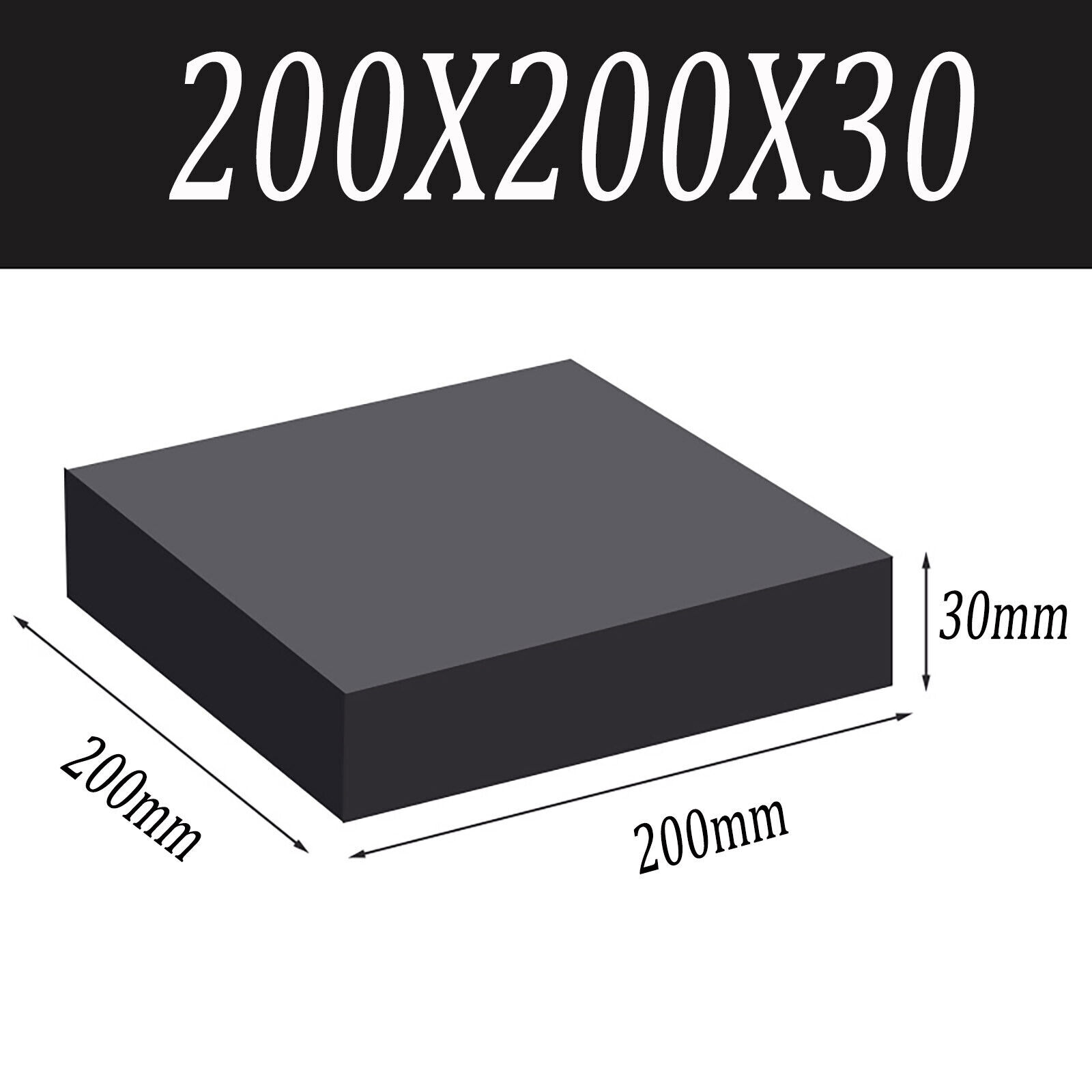 Thick 5mm 10mm 15 20 30 50mm Black SOLID RUBBER SHEETING Rubber Sheets Pad Mat