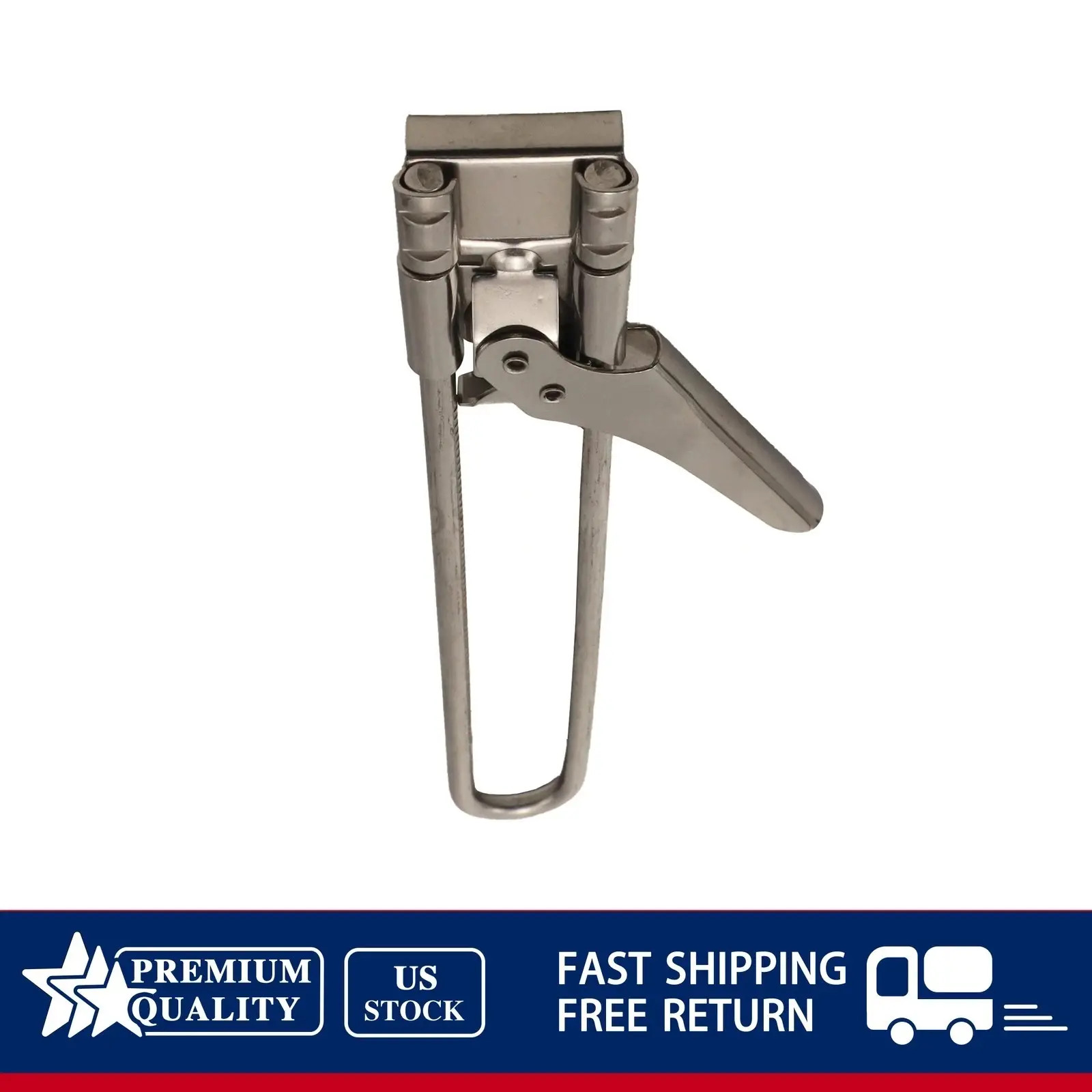 Stainless Steel Can Opener Multifunctional Adjustable Jar Lid Gripper Tool US