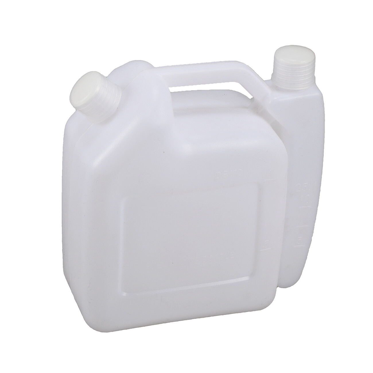 Portable 2-Stroke Fuel Petrol Oil Mixing Bottle 25:1/50:1 Chainsaw Strimmer