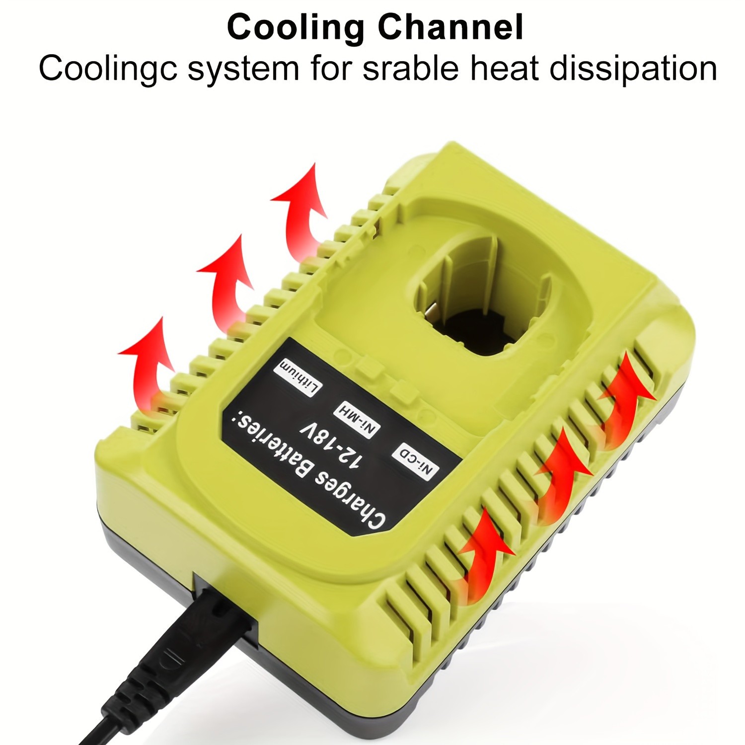 P117 Replacement Charger for Ryobi 18V One Plus Battery P108 P107 P102 P100