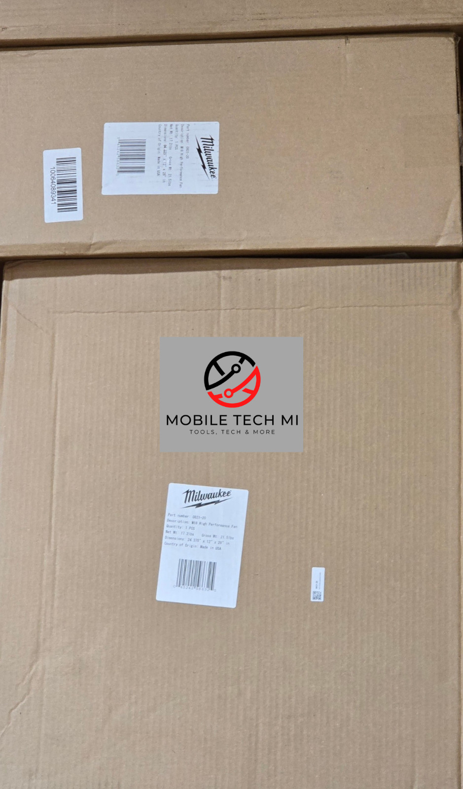 Milwaukee 0821-20 M18 18V 18″ Brushless Cordless Fan – Tool Only 2024