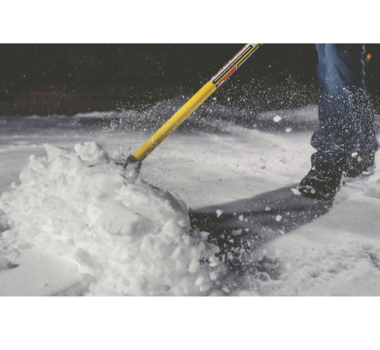 The SnowPlow Snow Pusher, 24in.W, Model# 50524