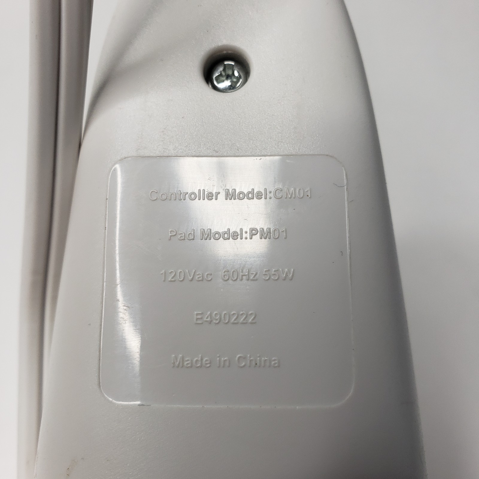 Pure Enrichment CM01 PM01 Electric Blanket Pad Controller Heated Control 4 Prong