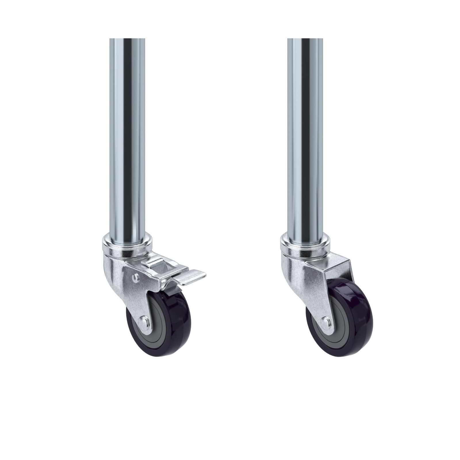 AmGood Galvanized Steel Leg for Work Tables | Set of 4 Legs (27″” Legs 4 Pack…