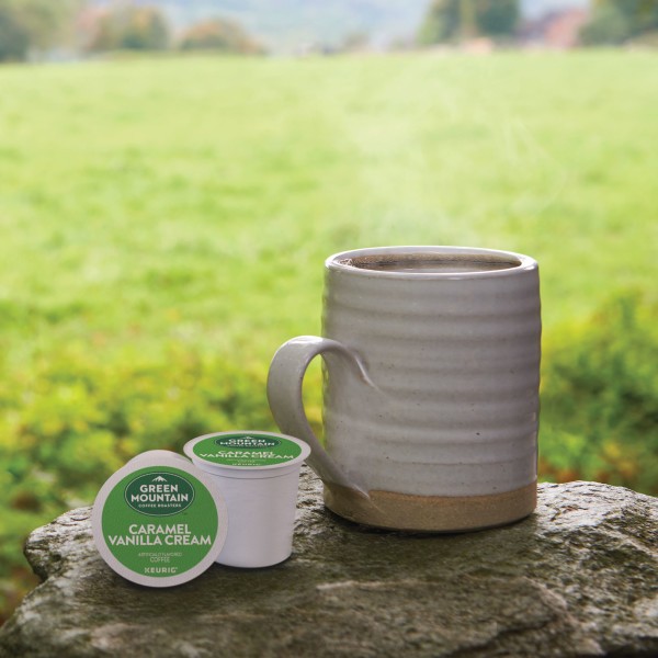 Green Mountain Coffee Roasters Caramel Vanilla Cream Coffee, K-Cups, 24 Count