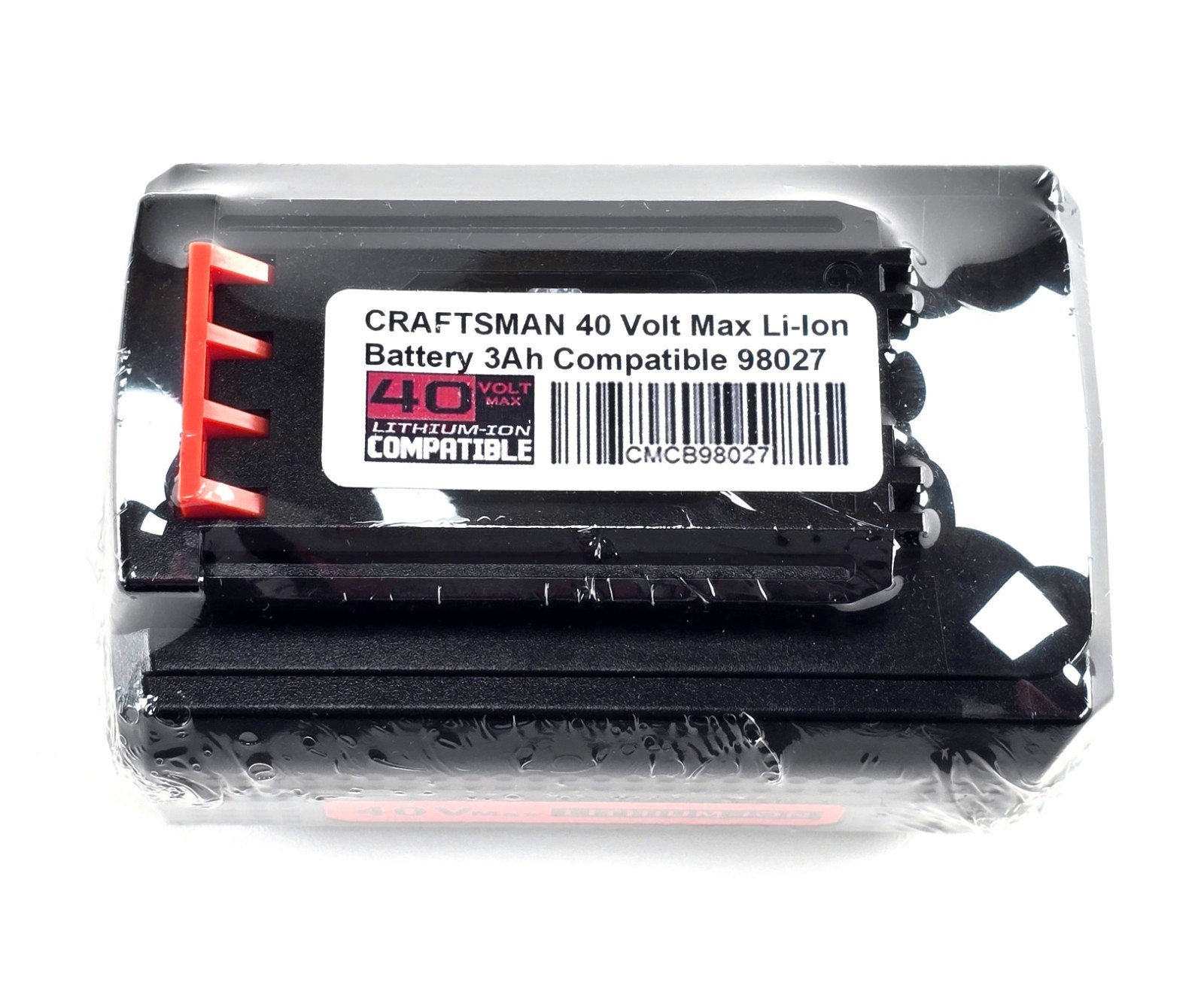 CRAFTSMAN 40V Volt MAX Lithium-Ion Compatible 3.0 Ah Battery Pack CMCB98027 New