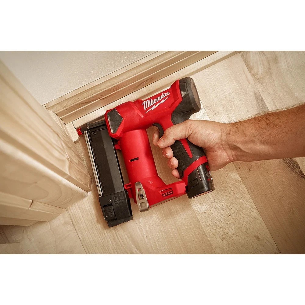 Milwaukee 2540-20 M12 12V 23 Gauge Compact Cordless Pin Nailer – Bare Tool