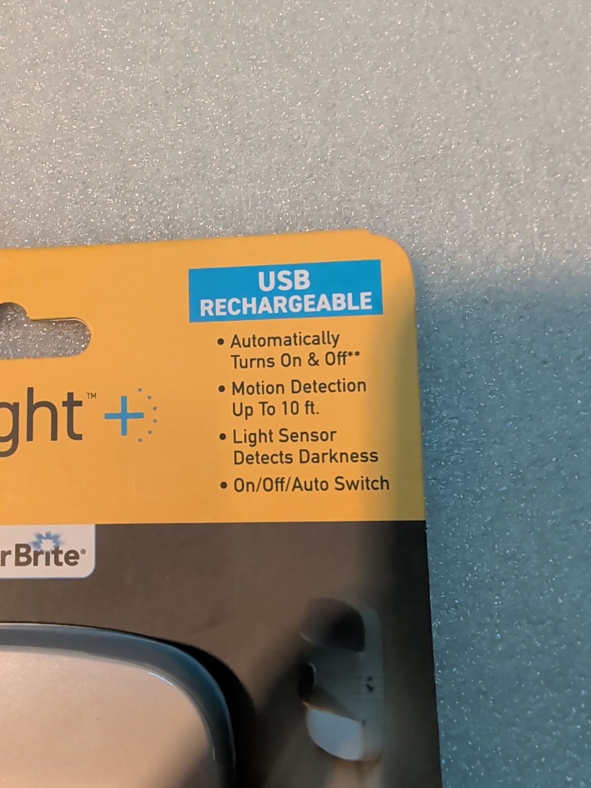 Sensor Brite Automatic Accent LED Light Cool White 2.8W/3.7V SBUDR-CD4