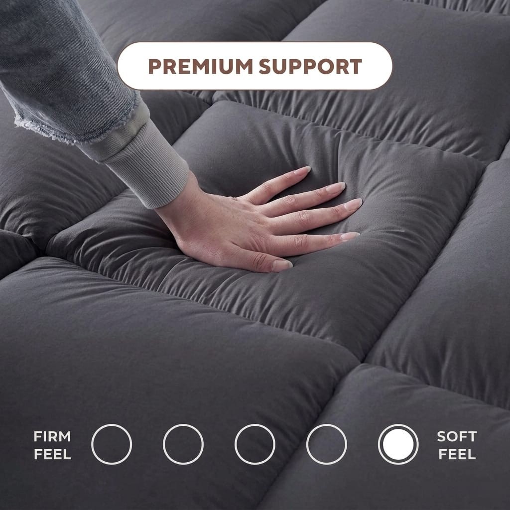 Extra Thick Japanese Sleeping Floor Mattress Foldable Roll Up Futon Tatami Mat