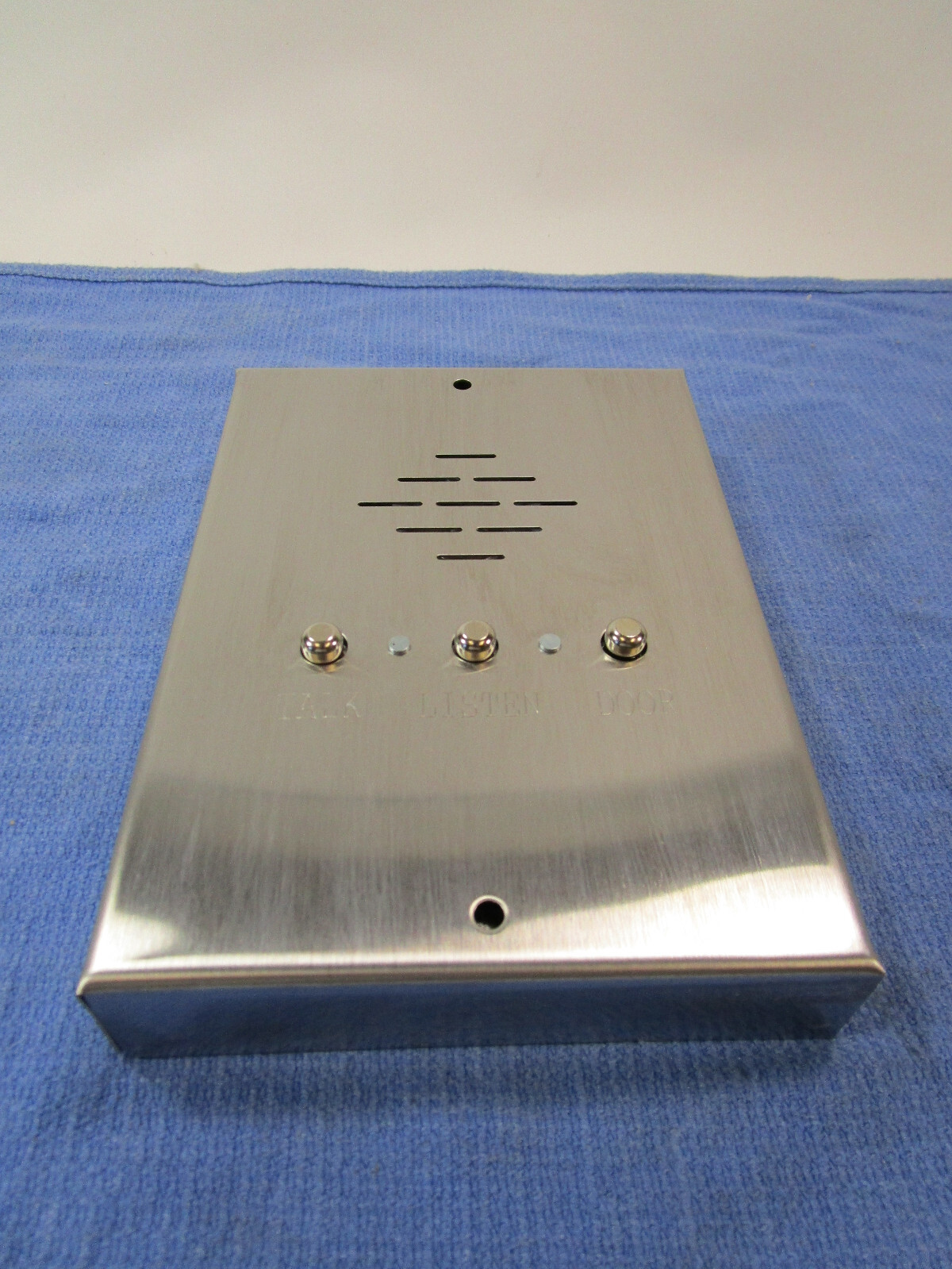 Apartment Building Door Intercom Push Button Buzzer Talk Stainless Steel Metal