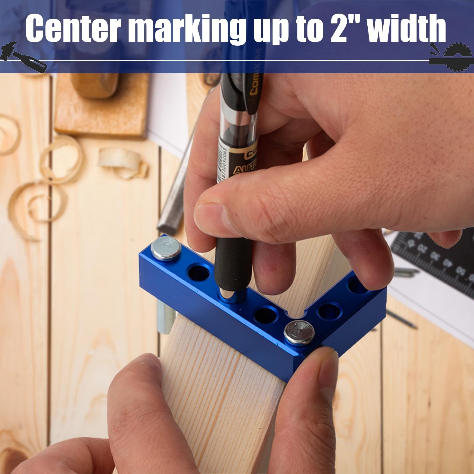 Mini Small Square Center Finder Woodworking 90 Degree Precision Measuring Small