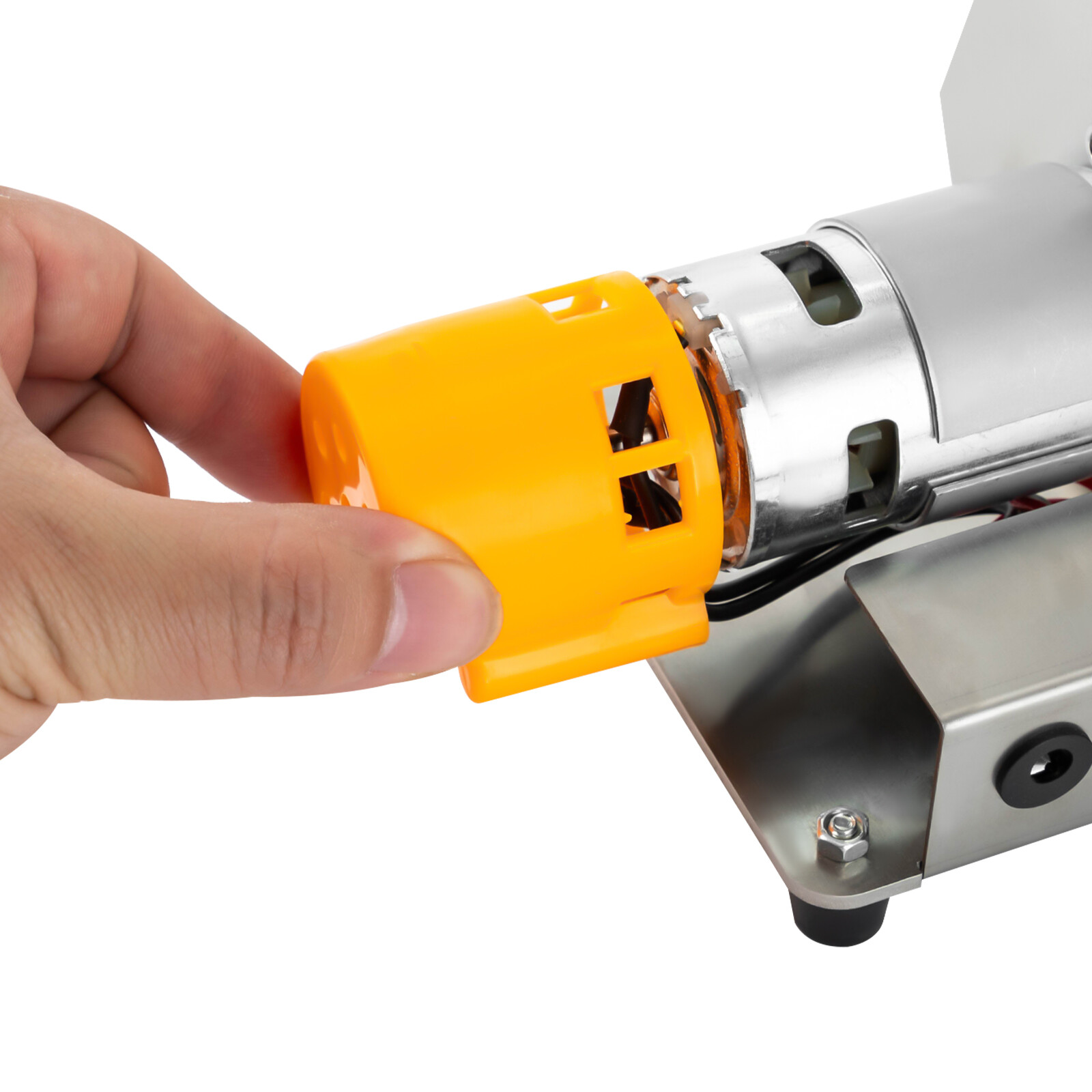 Mini Belt Sander, Electric Bench Grinder Sanding Machine, Table Top Grinder New