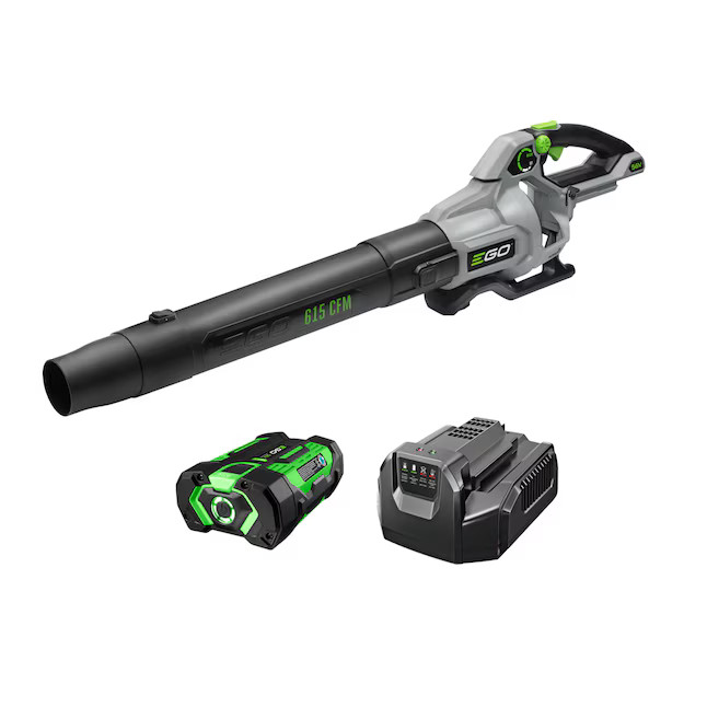EGO LB6151 56-volt 615-CFM 170-MPH Battery Handheld Leaf Blower 2.5 Ah Battery