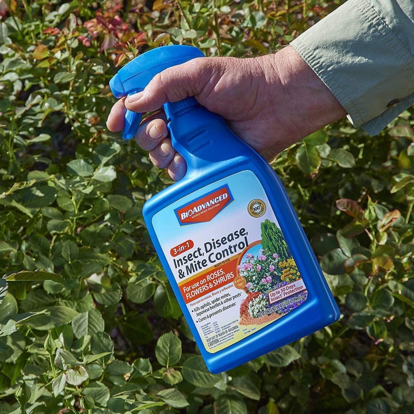 BioAdvanced 3-In-1 Insect, Disease & Mite Control, 24 oz (RTU)