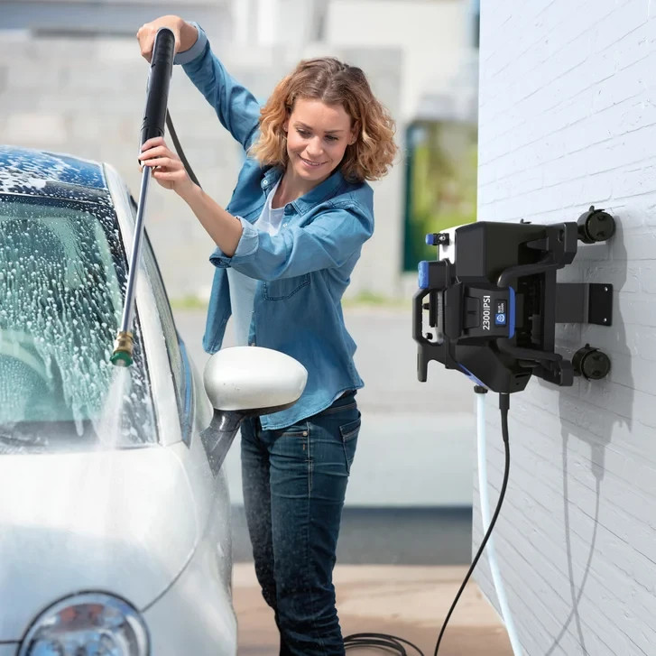 AR Blue Clean XWM2300 Electric Pressure Washer 2300 PSI 1.3 GPM Portable