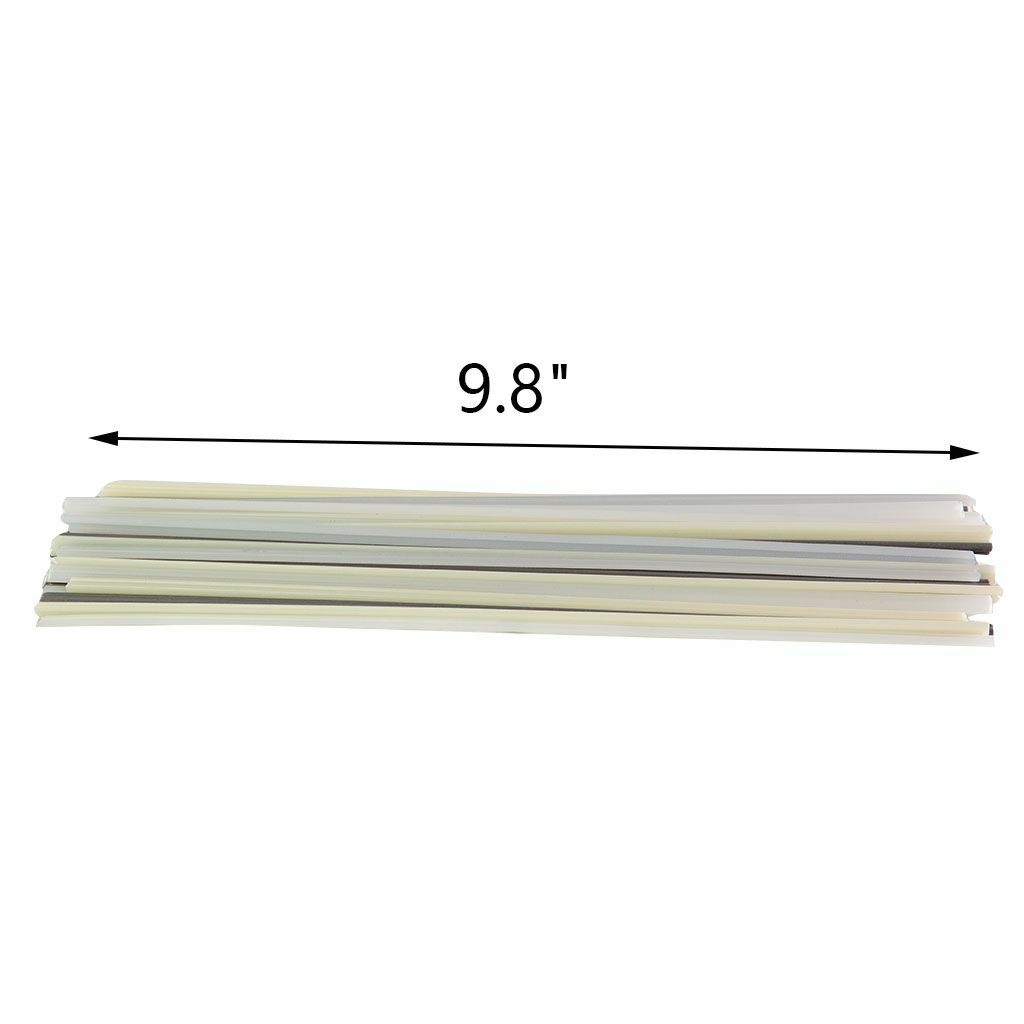 50pcs Plastic Welding Rods ABS/PP/PVC/PE Welding Sticks For Plastic Gun Welder