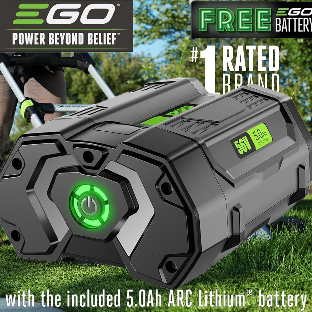 upgrade ARC EGO POWER+ BA2800T 56V 5.0 Ah Lithium-ion Battery/Fuel Gauge NEW