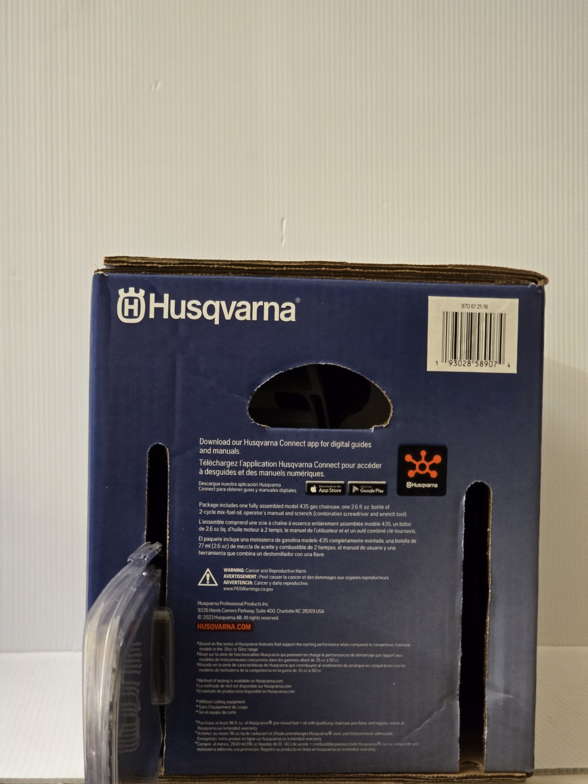 Husqvarna 435 16″ 40.9cc 2.2 HP Gas Chainsaw Best In Class Performance