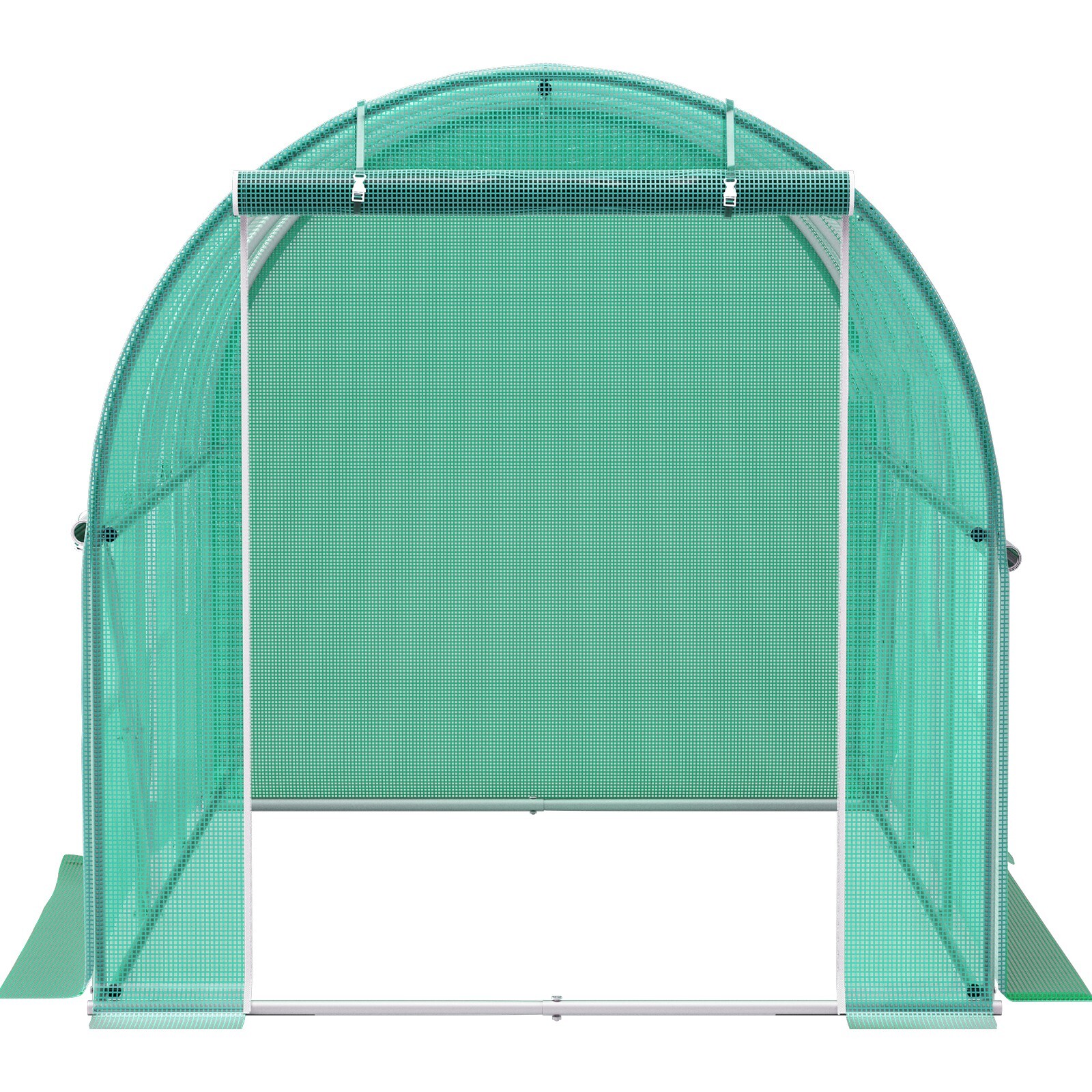 VEVOR Walk-in Tunnel Greenhouse Galvanized Frame Waterproof 9.8×6.6×6.6 ft