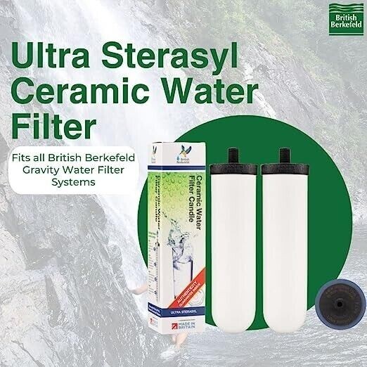 Big Berkey Water System Blemished With 2 Brand New 7″ Ceramic Filters