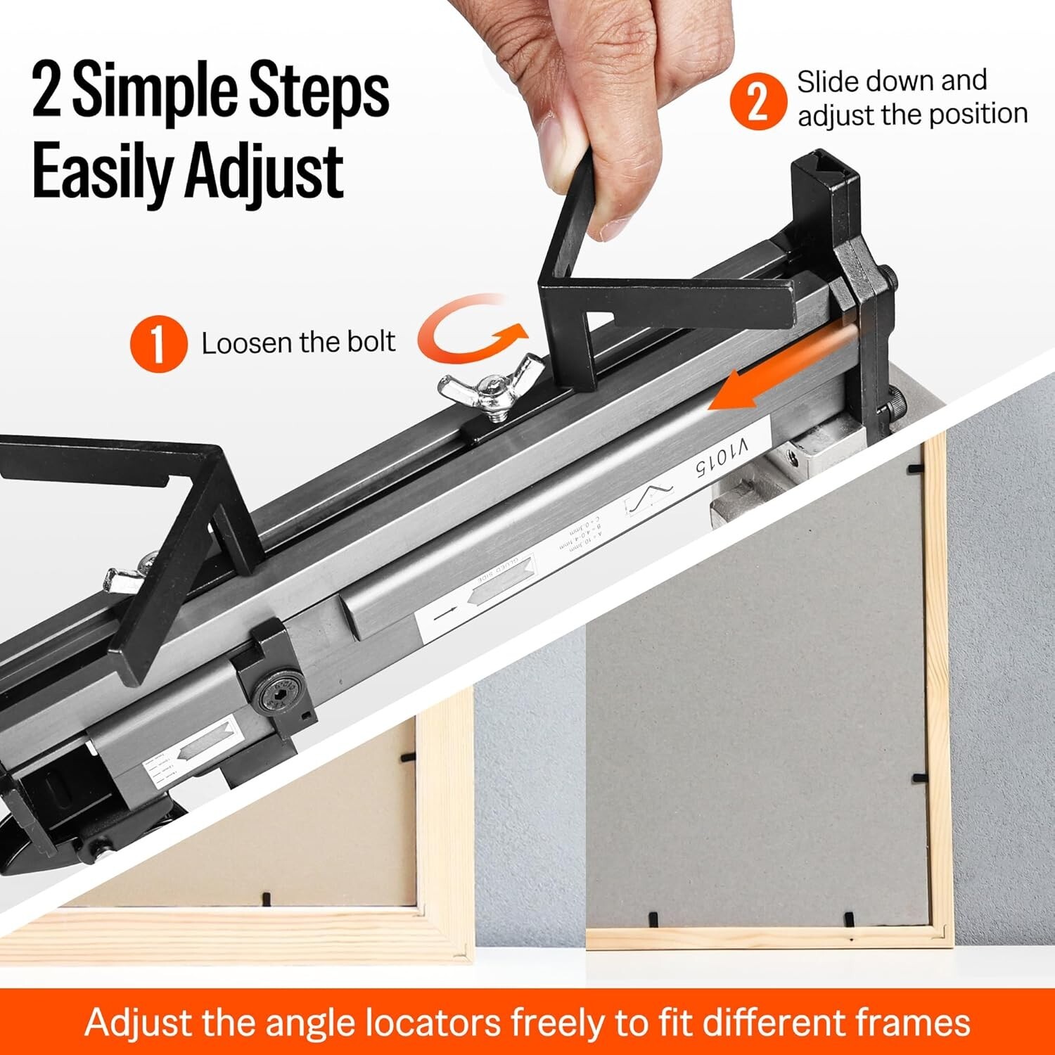 meite Picture Frame Joiner V1015B Picture Frame Nailer Size 9/32″-19/32″V-Nailer
