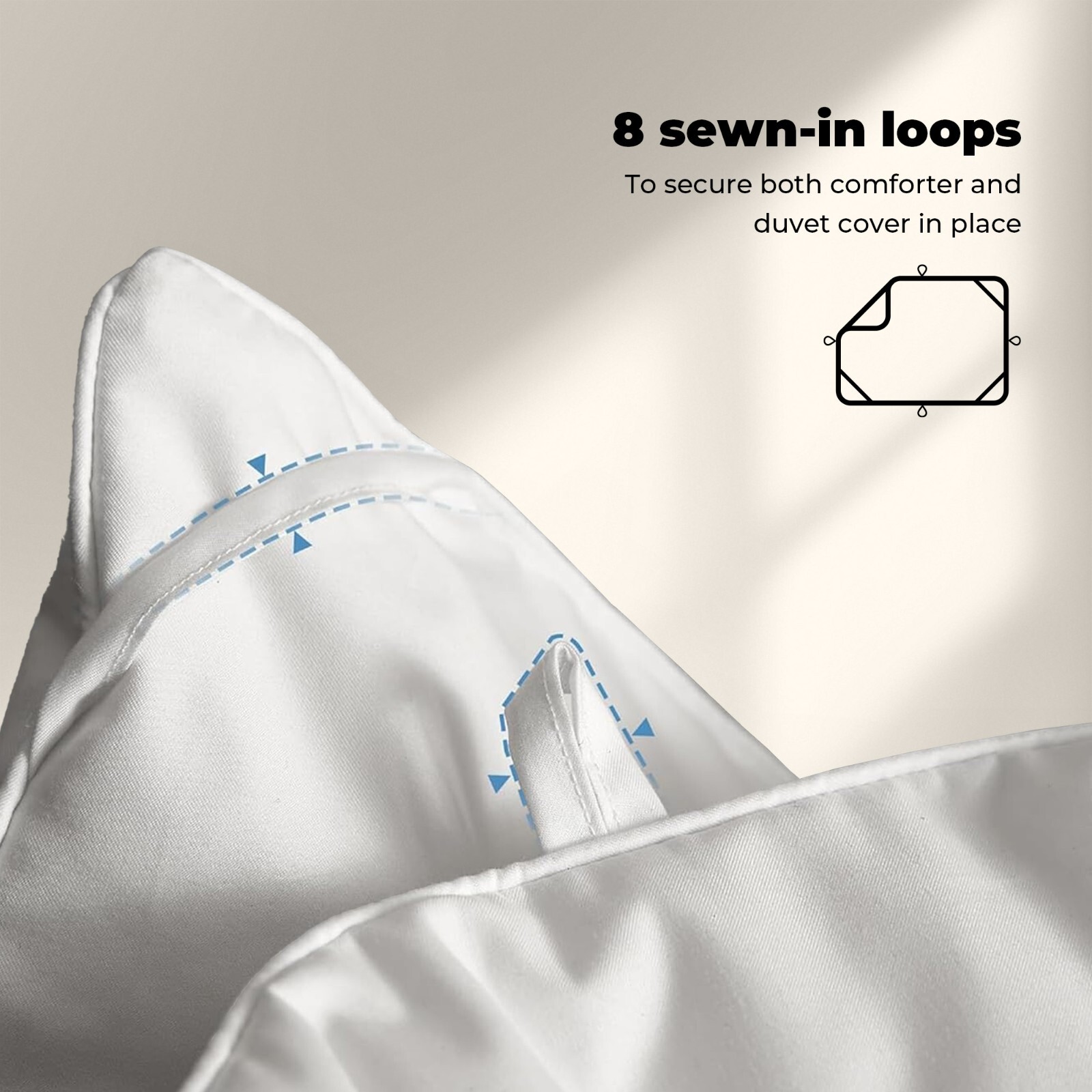 Oversized Down Comforter Ultra Soft Cozy , King or Queen Bed Blanket 5 Color