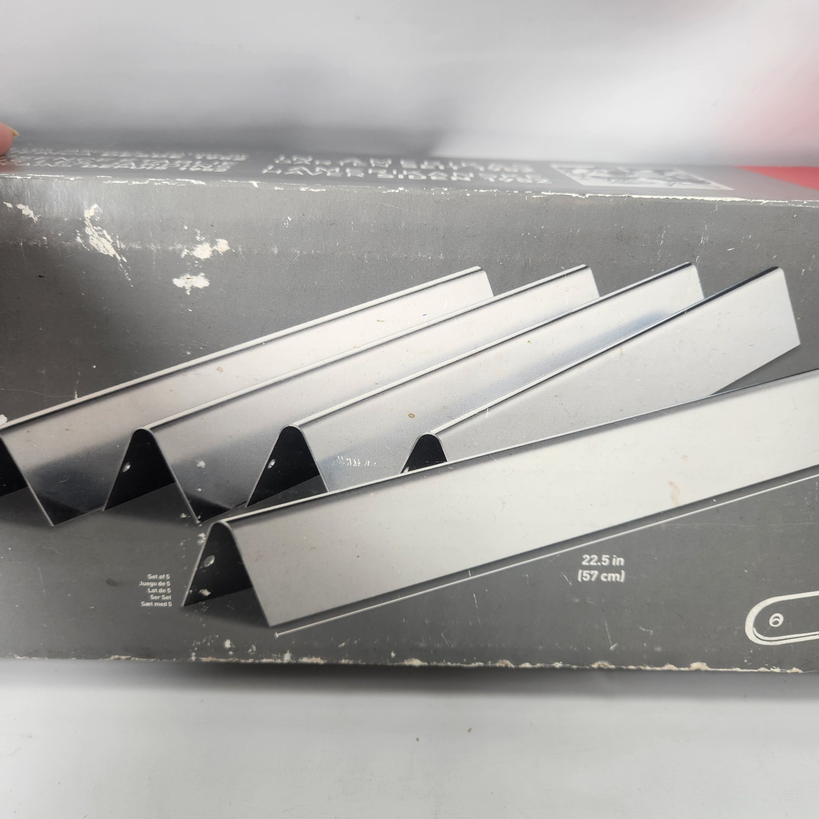 Weber Stainless Steel Flavorizer Bars #7537 for Spirit Genesis Weber 900