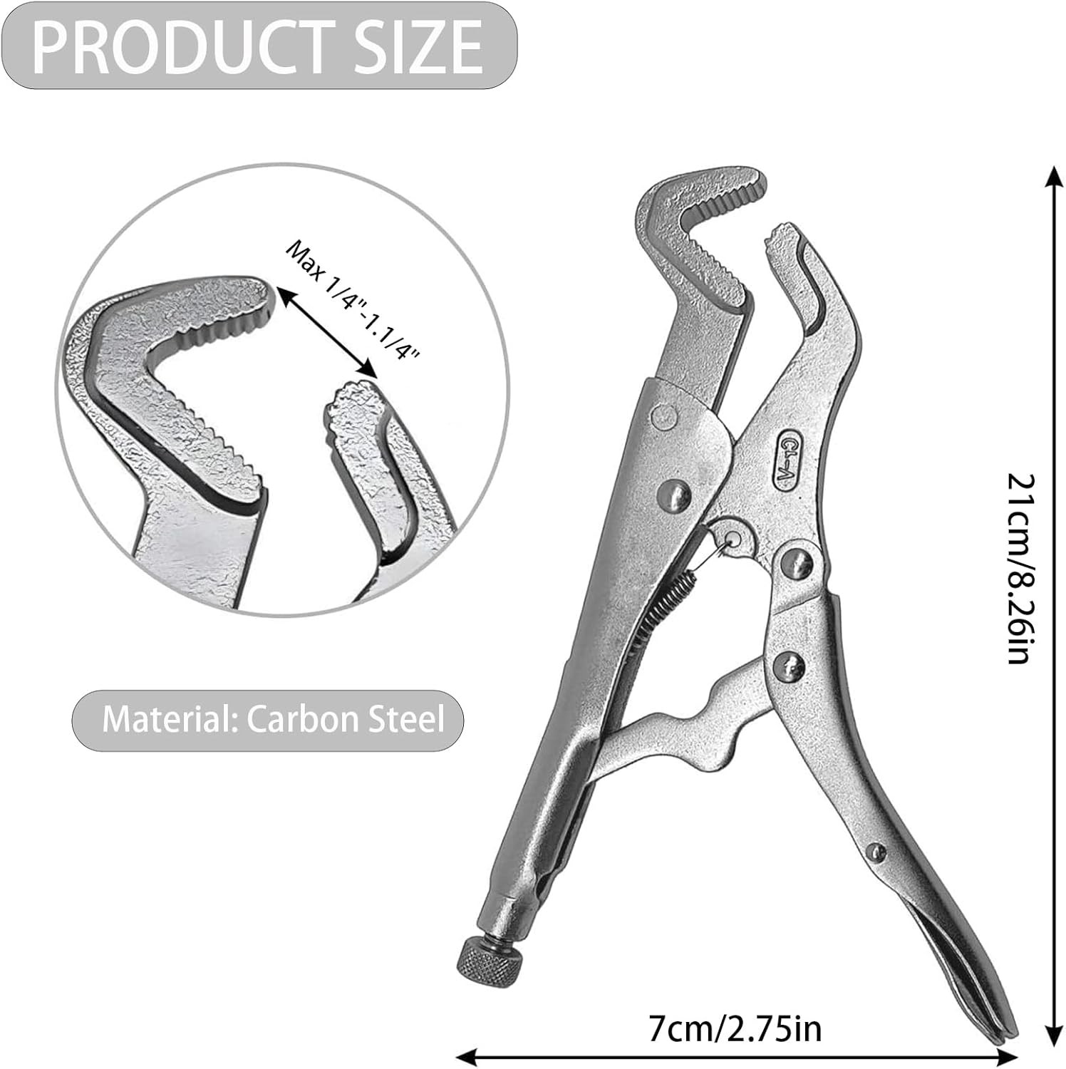 Parrot Nose Locking Pliers 9in Sway Bar Link Removal Vice Grip Welding Tool