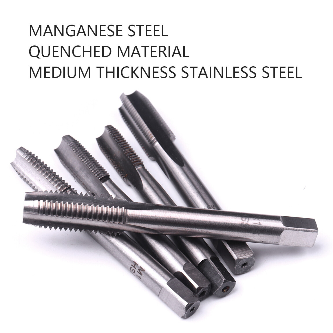 HSS Machine Screw Thread Metric Plug Tap Tools Pitch1.0-2.5mm M10-M20