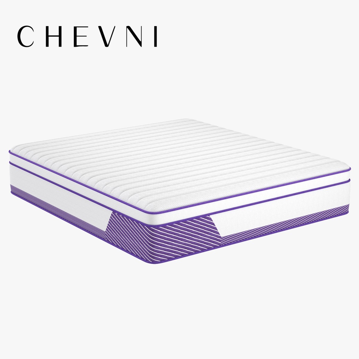 12″14″ Gel Memory Foam Spring Hybrid Queen Mattress Twin Full King Size In A Box