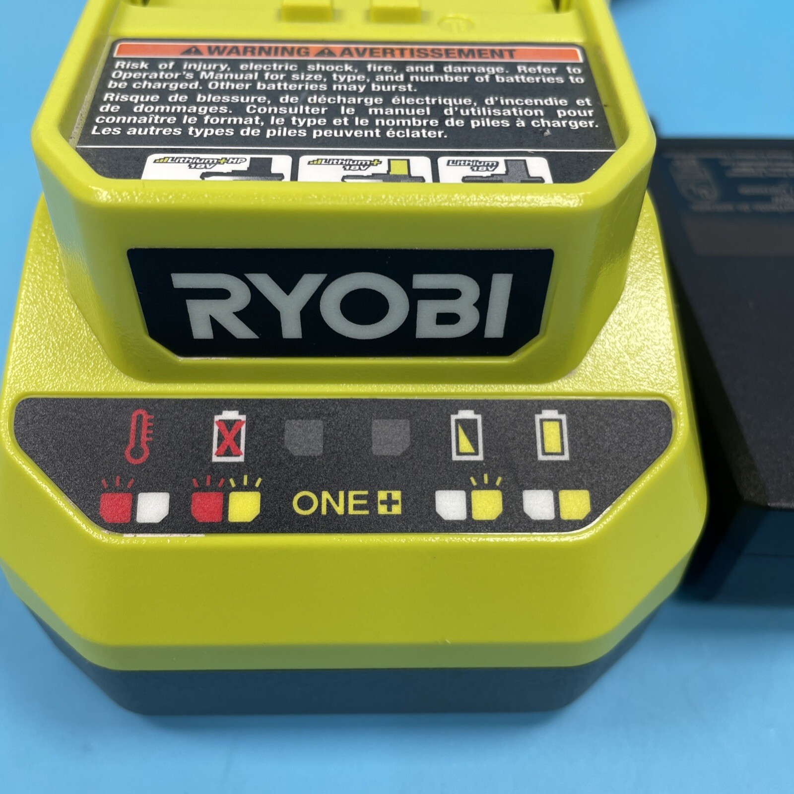 RYOBI PCG002 ONE Plus 18v Li-Ion Battery Charger